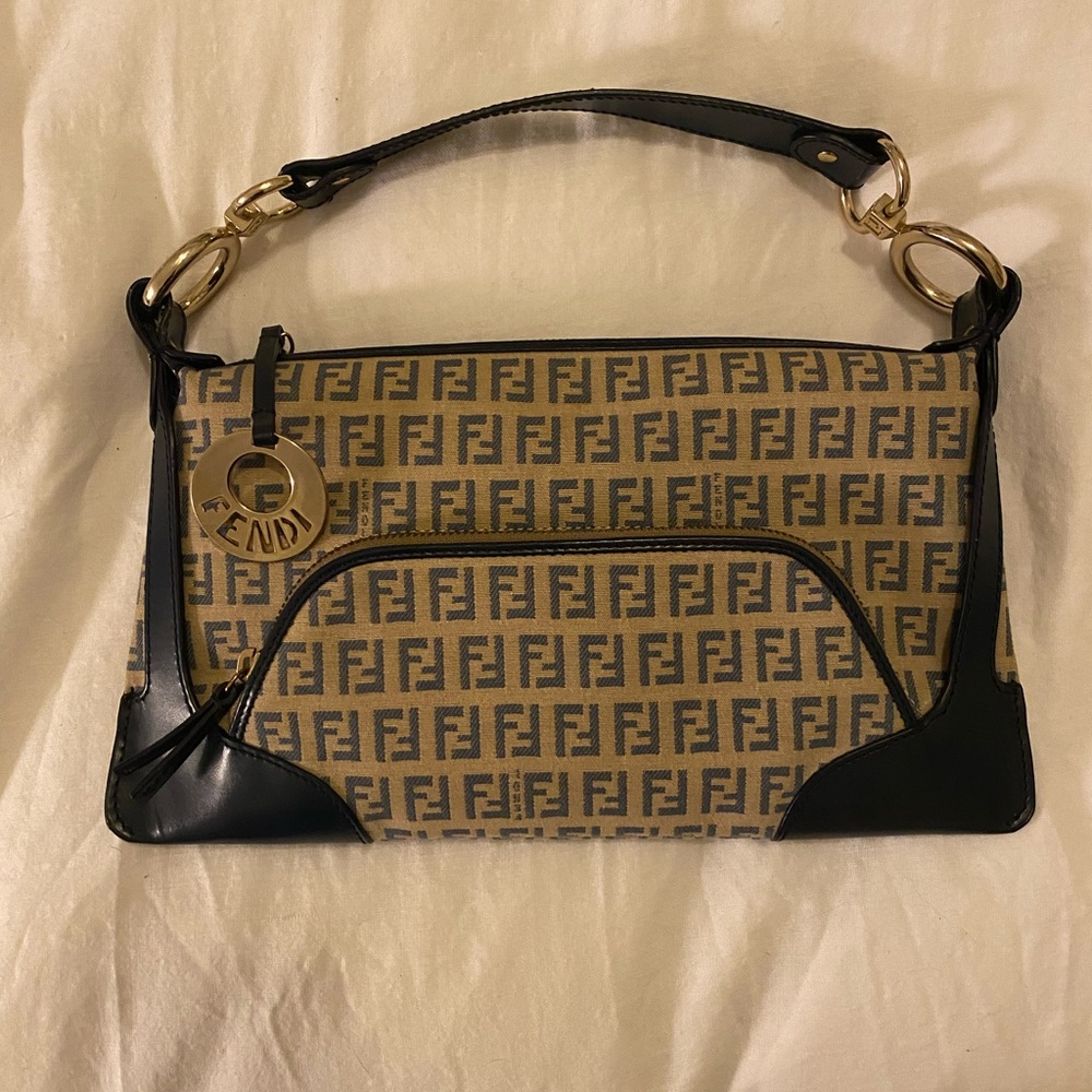 Fendi rare vintage shoulder bag